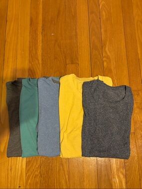 Old Navy Short Sleeve Tees - Gray, Yellow, Light Blue, Teal, Charcoal